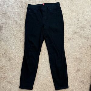 SPANX Women's Size Medium Black Jean-ish Ankle Leggings Slimming Shapewear